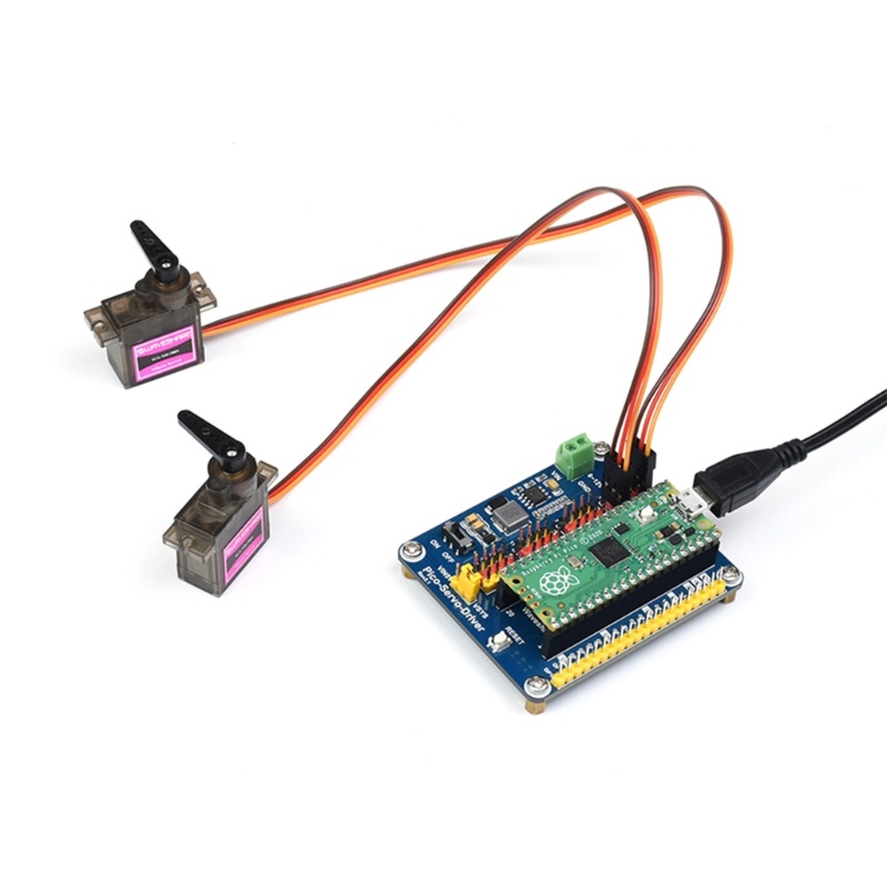 BTM สําหรับบอร์ดไดรฟ์ Pie Pico บอร์ดขยาย Pico Servo Module