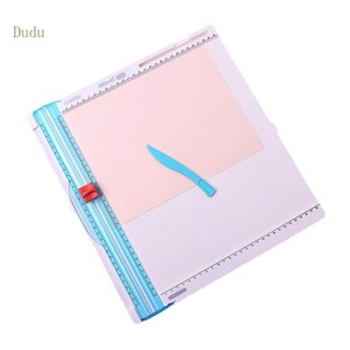 Dudu อุปกรณ์ตัดกระดาษ พลาสติก อเนกประสงค์ พับได้ สําหรับเด็ก DIY