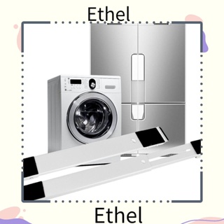 Ethel1 เครื่องซักผ้า|ขาตั้งเฟอร์นิเจอร์ 24 ล้อ กันสนิม สามารถปรับได้ สําหรับบ้าน ตู้เย็น