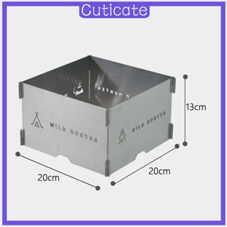 [CUTICATE] กระจกกันลม สําหรับตั้งแคมป์ เดินป่า ท่องเที่ยว แบกเป้