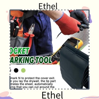 Ethel1 ซ็อกเก็ตมาร์กเกอร์ไฟฟ้า พลาสติก ไม่ต้องวัด ติดตั้งง่าย สําหรับติดผนัง 3 5 ชิ้น