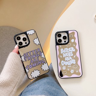 Casetify เคสโทรศัพท์มือถือแบบแข็ง พร้อมกระจก สําหรับ iPhone 14 13 12 11 Pro Max Plus