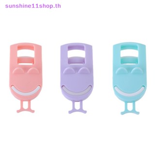 Sunshop ที่ดัดขนตาปลอม ขนาดเล็ก มุมกว้าง แบบมืออาชีพ พับได้ สําหรับแต่งหน้า TH