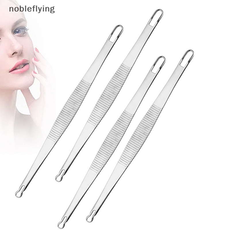 Nf Double Acne Removal Whitehead & Blackhead Remover Pimple Extractors ขุนนางบิน