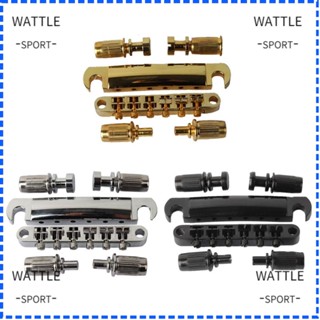 Wattle สะพานสายกีตาร์ 6 สาย สําหรับกีตาร์ไฟฟ้า LP