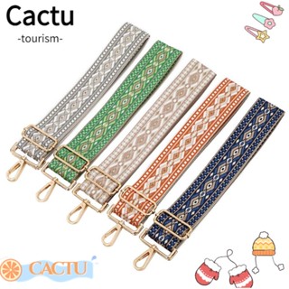 Cactu สายคล้องกระเป๋าถือ กระเป๋าสะพายไหล่ ผ้าโพลีเอสเตอร์ ปรับได้ แบบเปลี่ยน DIY