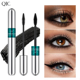 Spot second hair# QIC mascara waterproof, no makeup, no dizziness, long thick cross-border beauty mascara 8cc