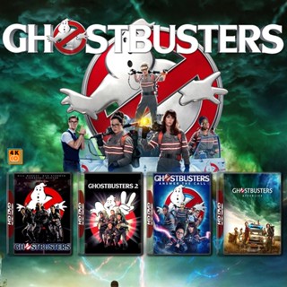 หนัง DVD ออก ใหม่ Ghostbusters บริษัทกำจัดผี ภาค 1-4 DVD Master เสียงไทย (เสียง ไทย/อังกฤษ ซับ ไทย/อังกฤษ) DVD ดีวีดี หน