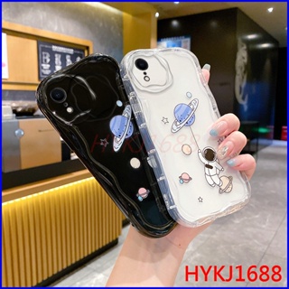 เคส iPhone XR tpu ใส พิมพ์ลายครีม แฟชั่น คู่รัก เคสโทรศัพท์ softcase NYW