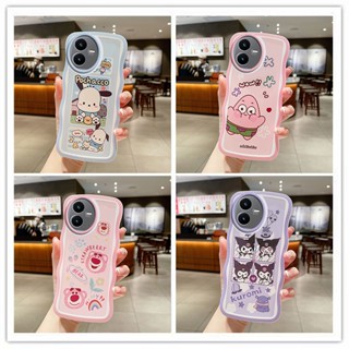 เคส vivo y22 เคส vivo y22s เคสวีโว่ y22 เคสวีโว่ y22s เคสโทรศัพท์มือถือแบบนิ่ม ใส ลายคลื่นน่ารัก สําหรับ vivo y22 y22s