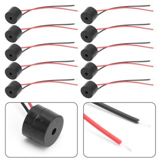 ตัวเชื่อมต่อเสียงบี๊บ แบบมีสาย 12V YMD-1209 ทนทาน 10 ชิ้น