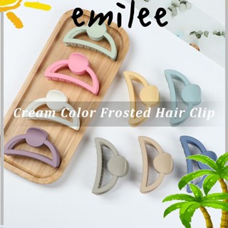 Emilee กิ๊บติดผม ฝ้า สีพื้น หวานแหวว เครื่องประดับผม สําหรับเด็กผู้หญิง