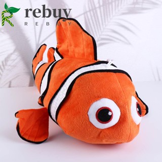 Rebuy หมอนตุ๊กตานุ่ม รูปการ์ตูนอนิเมะ Marlin Nemo ของขวัญคริสต์มาส สําหรับตกแต่งบ้าน