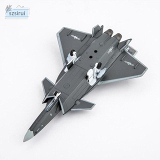 [szsirui] โมเดลเครื่องบินจิ๋ว 1/144 J-20 สําหรับบ้าน คาเฟ่ ตู้