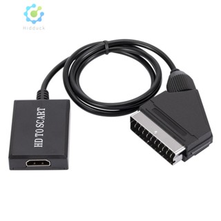 #C อะแดปเตอร์แปลง HDMI พร้อมสายเคเบิล USB 720P 1080P HDTV สําหรับวิดีโอ [Hidduck.th]