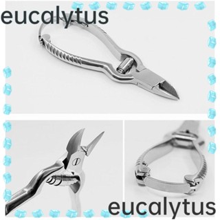 Eucalytus1 กรรไกรตัดเล็บเท้า หนังกําพร้า สเตนเลส แบบมืออาชีพ