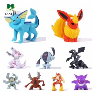 Alanfy โมเดลฟิกเกอร์ PVC อนิเมะ Flareon Arceus Poke-mon ขนาด 6-10 ซม. ของเล่นสําหรับเด็ก