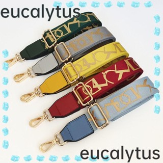 Eucalytus1 กระเป๋าสะพายไหล่ กระเป๋าถือ กว้าง 3.8 ซม. ปรับได้ แฟชั่นสําหรับสตรี