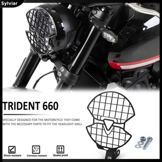 [sylviar] ฝาครอบไฟหน้ารถจักรยานยนต์ สําหรับ Trident 660