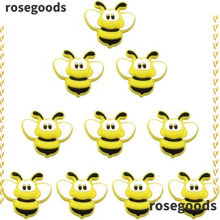 Rosegoods1 พวงกุญแจลูกปัด รูปการ์ตูนสัตว์ ผึ้ง น่ารัก สําหรับทําเครื่องประดับ