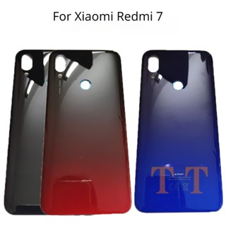 ใหม่ ฝาครอบแบตเตอรี่ ด้านหลัง แบบเปลี่ยน สําหรับ Xiaomi Redmi 7