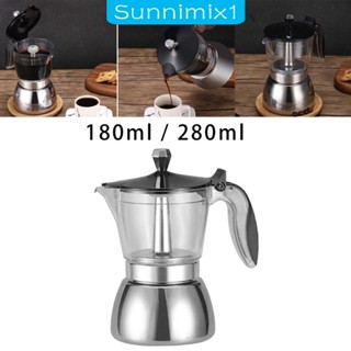 [Sunnimix1] หม้อชงกาแฟไฟฟ้า น้ําหนักเบา ป้องกันน้ําร้อนลวก กันรั่วซึม สําหรับบ้าน ออฟฟิศ ร้านอาหาร