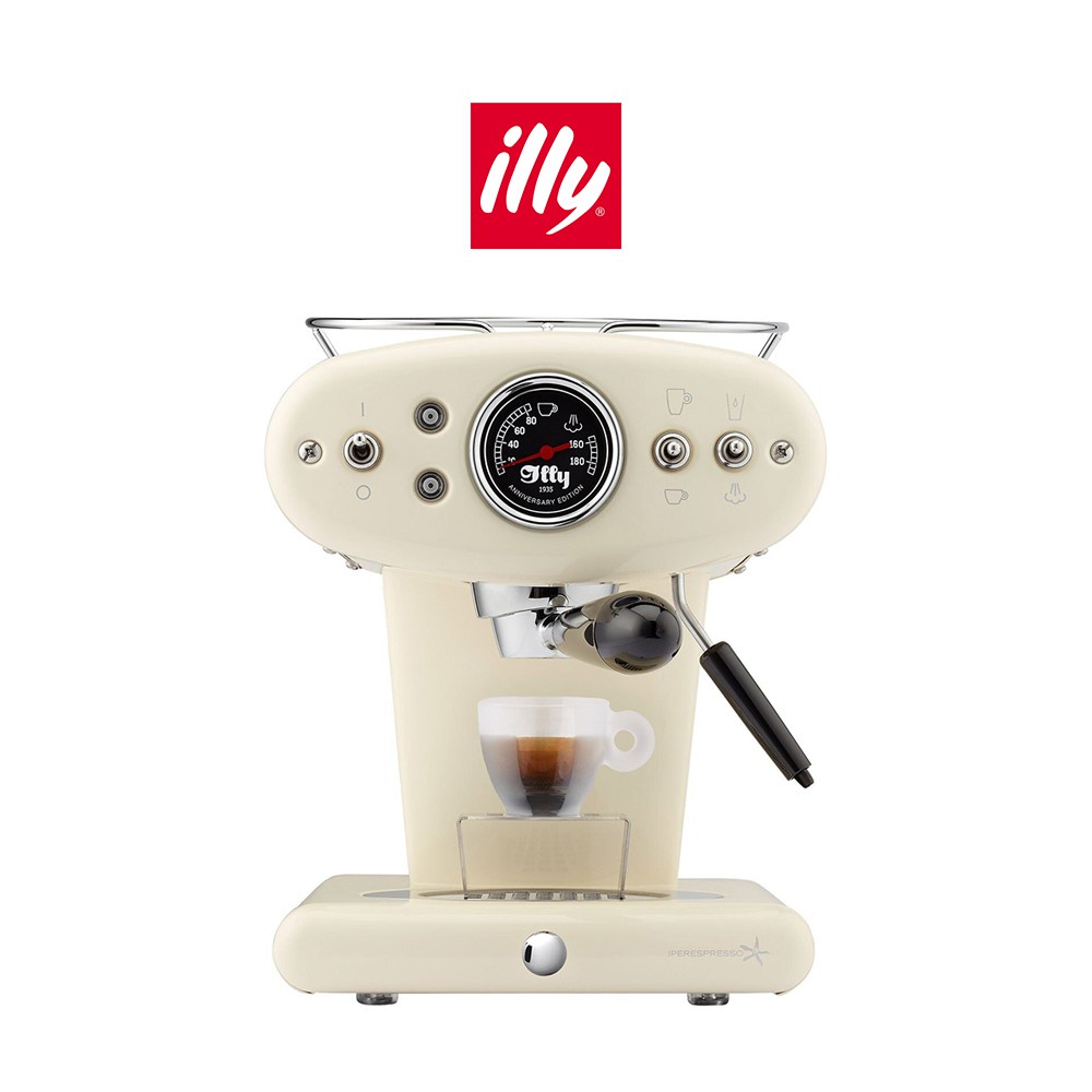 ILLY เครื่องชงกาแฟแคปซูล รุ่น X1 Anniversary 1935 สีอัลมอนด์ X1 IPSO COFFEE MACHINE CAPSULE ANNIVERSARY 1935 ALMOND