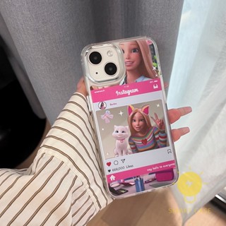 For เคสไอโฟน 14 Pro Max [INS Elegance Girl Plating] เคส Phone Case For iPhone 14 Pro Max Plus 13 12 11 For เคสไอโฟน11 Ins Korean Style Retro Classic Couple Shockproof Protective TPU Cover Shell