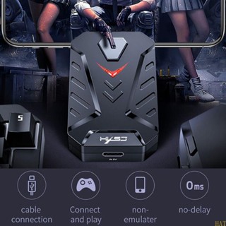 Hat P8 ตัวแปลงคีย์บอร์ด และเมาส์ แบบใช้สาย สําหรับเล่นเกม