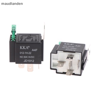 Ma รีเลย์ฟิวส์รถยนต์ 12V DC 4 Pin 30A 1 ชิ้น พร้อมพนักพิงหลัง 4pin 5Pin TH