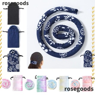 Rosegoods1 เกลียวล็อคผม ผูกผม งอได้ ผู้หญิง ที่คาดผม ยางรัดผม