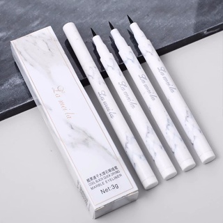 Spot second hair# marble water-based eyeliner black eyeliner lasting waterproof sweat-proof easy makeup remover 3 g8.cc