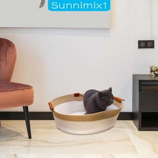 [Sunnimix1] เตียงโซฟา แบบพกพา สําหรับสัตว์เลี้ยง แมว