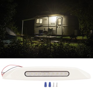 HJ001 RV LED Porch กันสาดแสง ภายนอกภายใน Strip โคมไฟ 6000K สีขาวสำหรับ Campers Motorhomes Travel Trailers รถบรรทุก