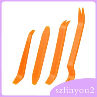 [szlinyou2] ชุดเครื่องมือถอดคลิป 5 ชิ้น สําหรับแผงประตูรถยนต์