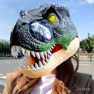 [พร้อมส่ง] หมวกกันน็อคไดโนเสาร์เรืองแสง Tyrannosaurus Rex สําหรับเด็ก 1 ชิ้น