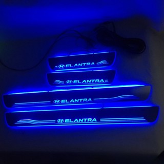 แผ่นกันรอยประตู led สําหรับ ELANTRA