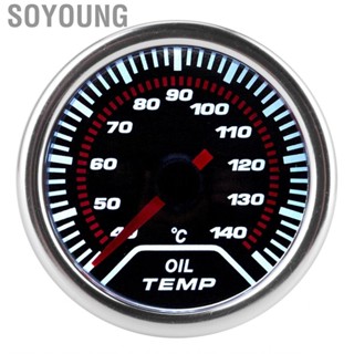 Soyoung Oil Temp Gauge  52Mm/2In Car Auto Universal High Sensitivity with Electronic  for Truck