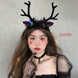 Cleoes ที่คาดผม รูปฟักทอง ค้างคาว โคนสน โบ สไตล์เกาหลี สําหรับผู้หญิง