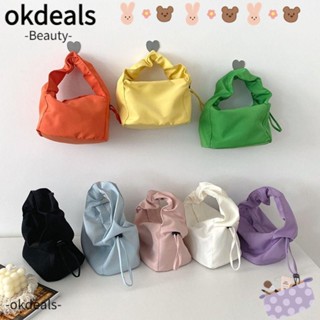 Okdeals กระเป๋าแฟชั่น ขนาดเล็ก สีแคนดี้ เข้ากับทุกการแต่งกาย สําหรับผู้หญิง