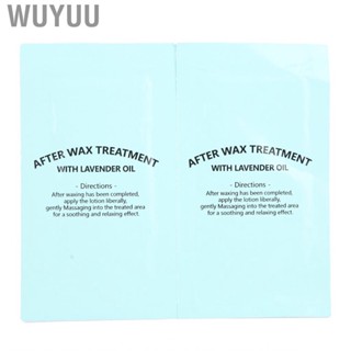 Wuyuu After Wax  Wet Tissue Disposable Soothe Moisturize Skin Cleansing ZMN