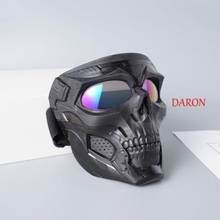 Daron หน้ากาก รูปกะโหลก อัศวิน ปรับได้ ป้องกันดวงตา สําหรับขี่รถจักรยานยนต์วิบาก