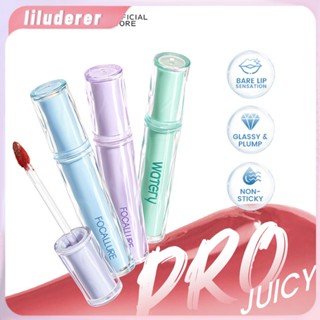 Focallure Jelly Water Light Lip Glaze ลิปกลอสให้ความชุ่มชื้น Non-Stick Cup Lip Glaze ให้ความชุ่มชื้นและติดทนนาน HO