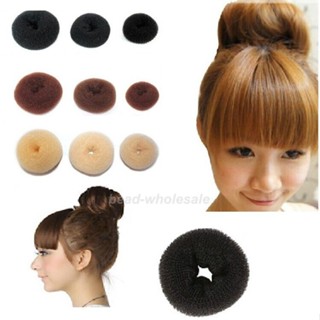 Hair Bun Ring Magic Blonde Donut Hair Bun Former Shaper Hair Styler Maker Tool Clearance sale