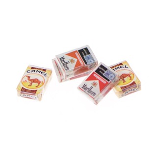 3 Pieces Random Miniature Dollhouse Mini Cigarette Bar Room Home Store Bonsai Decor Clearance sale
