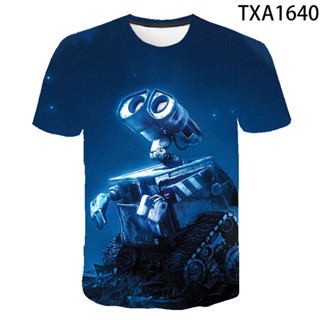 เสื้อยืด พิมพ์ลายภาพยนตร์ Wall·E T Streetwear 2022