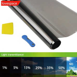 Lovespace ฟิล์มสติกเกอร์กันแสงแดด UV 50 ซม. X 6 ม. 1 5 15 25 35 50 เปอร์เซ็นต์ สําหรับรถยนต์ N3O2