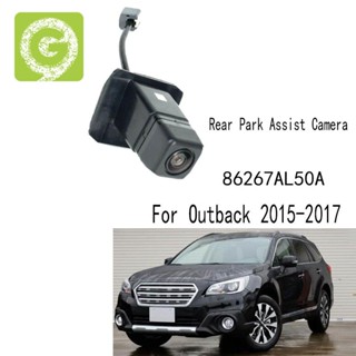 ใหม่ กล้องช่วยจอดรถด้านหลัง สีดํา สําหรับ Subaru Outback 2015-2017 86267AL50A 1 แพ็ค