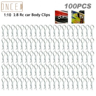 【ONCEMOREAGAIN】100 Pcs Universal Auto Body Shell Clip Pins For RC HSP 1/10 1/8 Car Buggy Truck