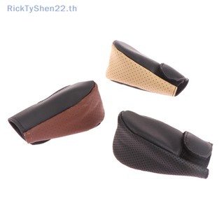 Ricktyshen ปลอกหุ้มหัวเกียร์รถยนต์ หนัง PU กันลื่น